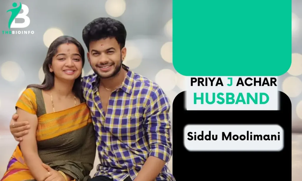 Priya J Achar Husband Siddu Moolimani