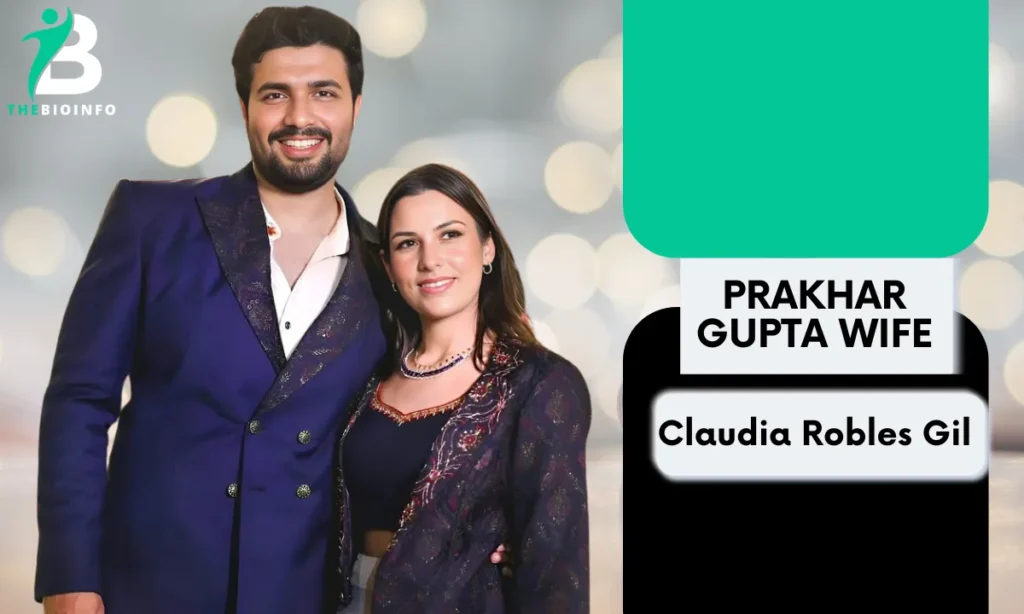 Prakhar Gupta Wife Claudia Robles Gil